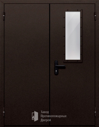Фото двери «Двупольная со одним стеклом №410» в Зарайску