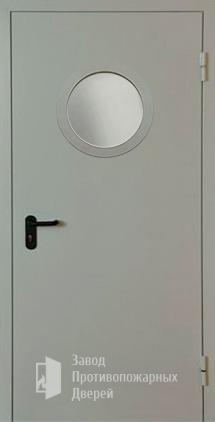 Фото двери «Однопольная с круглым стеклом EI-30» в Зарайску