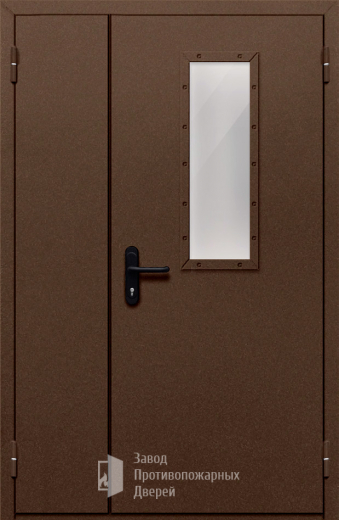 Фото двери «Полуторная со стеклом №28» в Зарайску