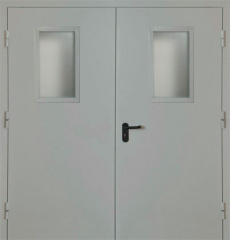 Фото двери «Двупольная со стеклом EI-30» в Зарайску