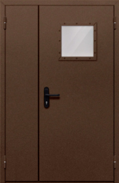 Фото двери «Полуторная со стеклом №88» в Зарайску